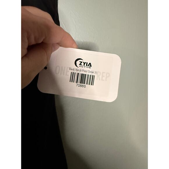 NWT Zyia Active Black Match Point Dress - Picture 4 of 7